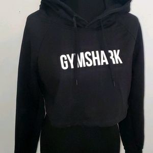 Gymshark Womans Cropped Crest Hoodie